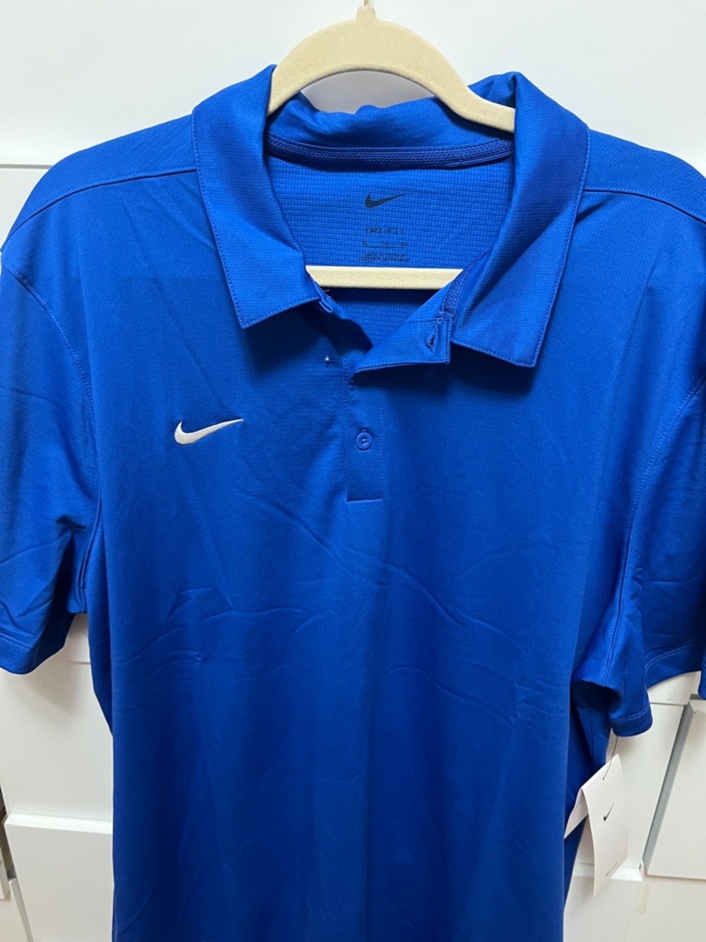 Nike Men's Bright Blue Performance Polo